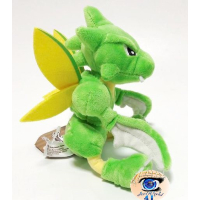 Officiële Pokemon center knuffel Pokemon fit Scyther 18cm (staand)